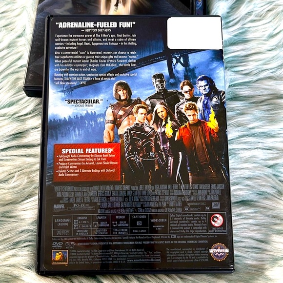X Men 3 DVD Set: X-Men, X2 X-Men United and X The Last Stand - Picture 8 of 8